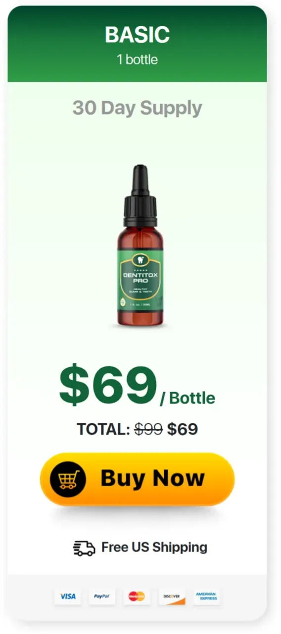 dentitox pro price